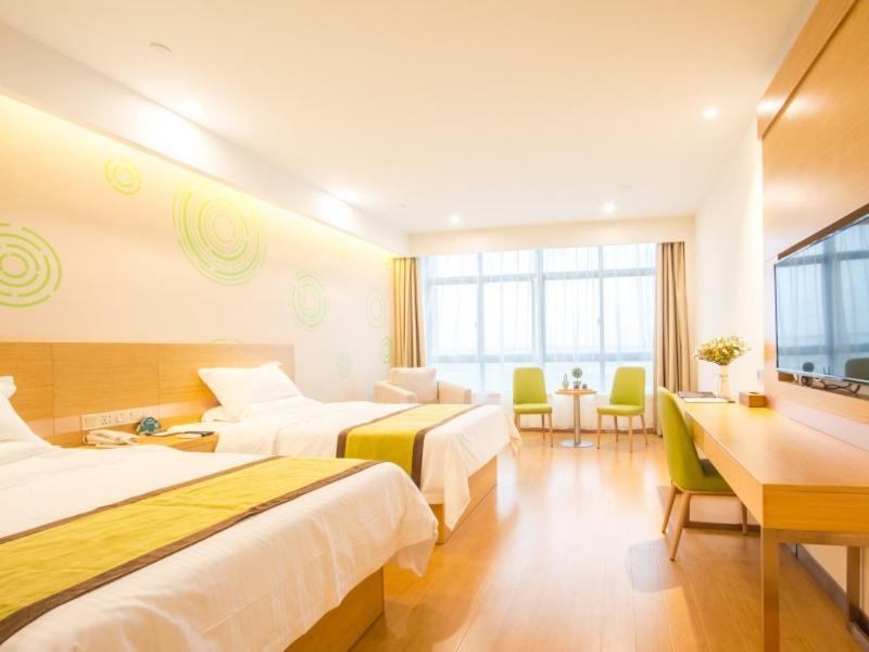 Greentree Inn Wuxi Huishan District Yangshan Town Jiayang Life Plaza Business Hotel Jiaxing Eksteriør billede