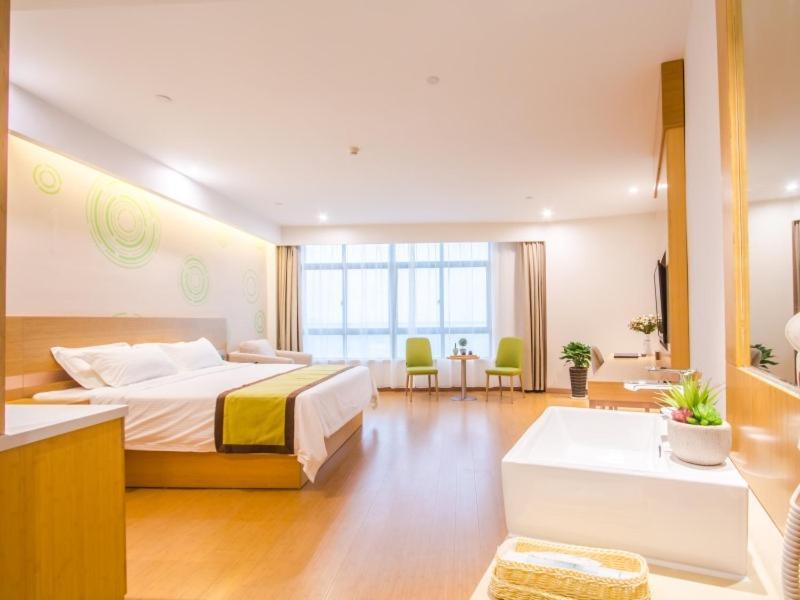 Greentree Inn Wuxi Huishan District Yangshan Town Jiayang Life Plaza Business Hotel Jiaxing Eksteriør billede