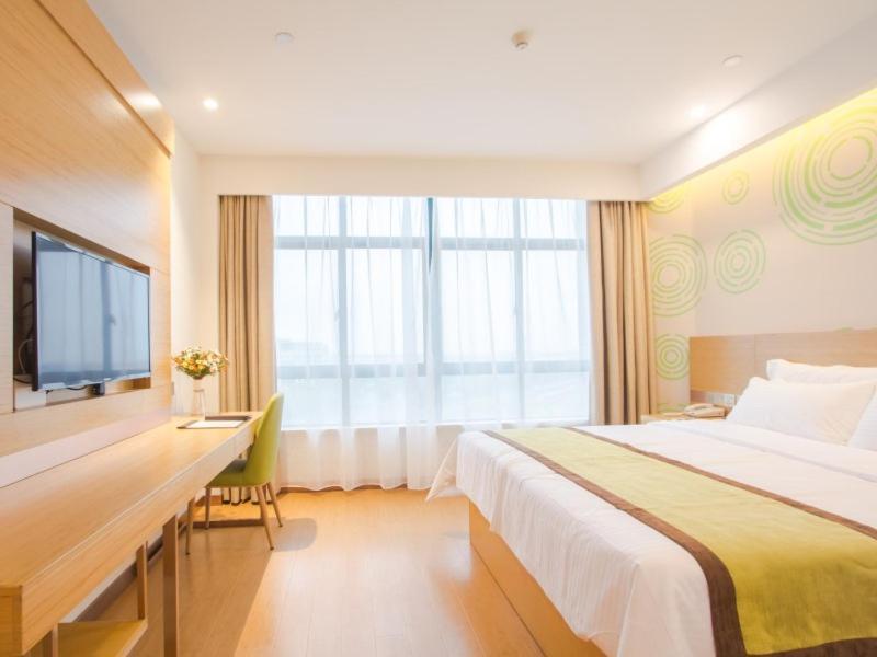 Greentree Inn Wuxi Huishan District Yangshan Town Jiayang Life Plaza Business Hotel Jiaxing Eksteriør billede